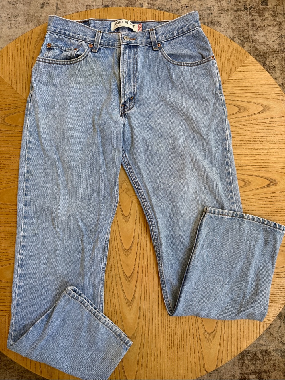 Levi's Light Blue Relaxed "505" Jeans